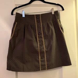 Small skirt with gold dots